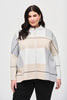 color-block-jacquard-knit-cover-up-in-vanilla-oatmeal-grey-joseph-ribkoff-front-view_1200x