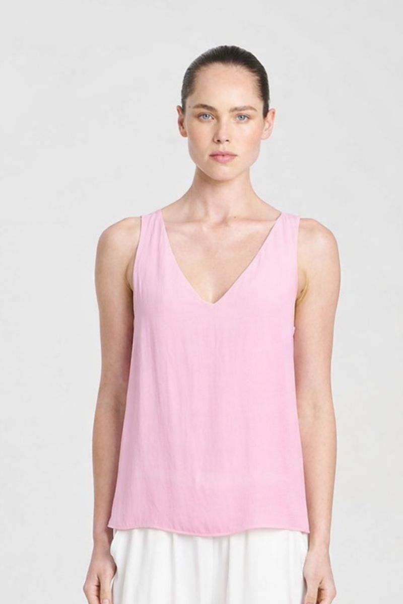Audrey Tank in Lilac F67 2703 by Mela Purdie