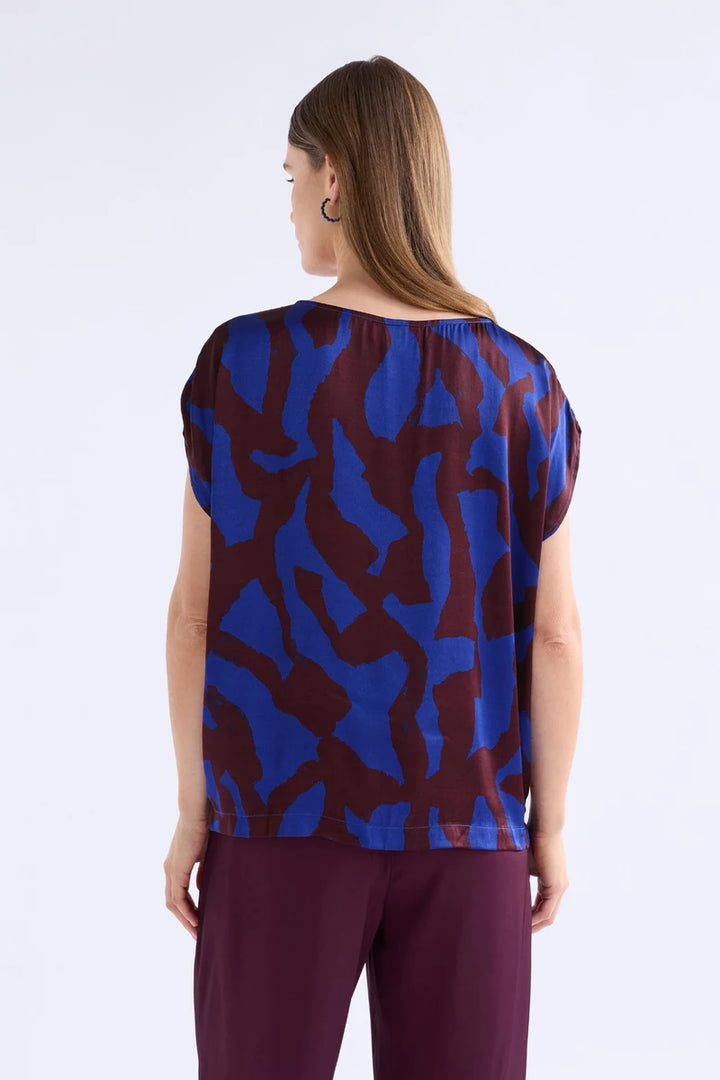 ELK Besa Top A1688M in Varr Print Shiraz, original product photograph 2