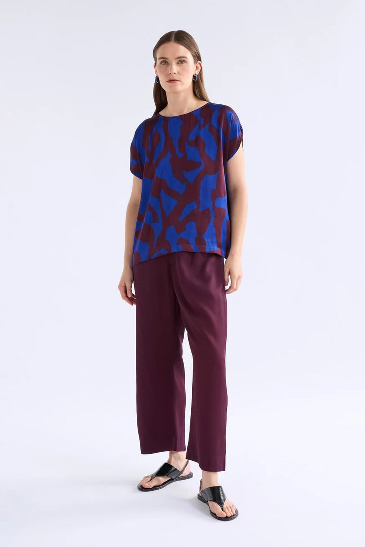 ELK Besa Top A1688M in Varr Print Shiraz, original product photograph 4