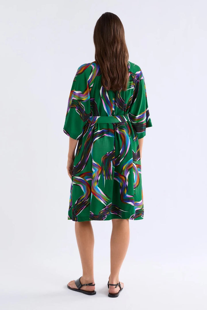 ELK Metz Short Dress A1680M Facet Print original photo 3