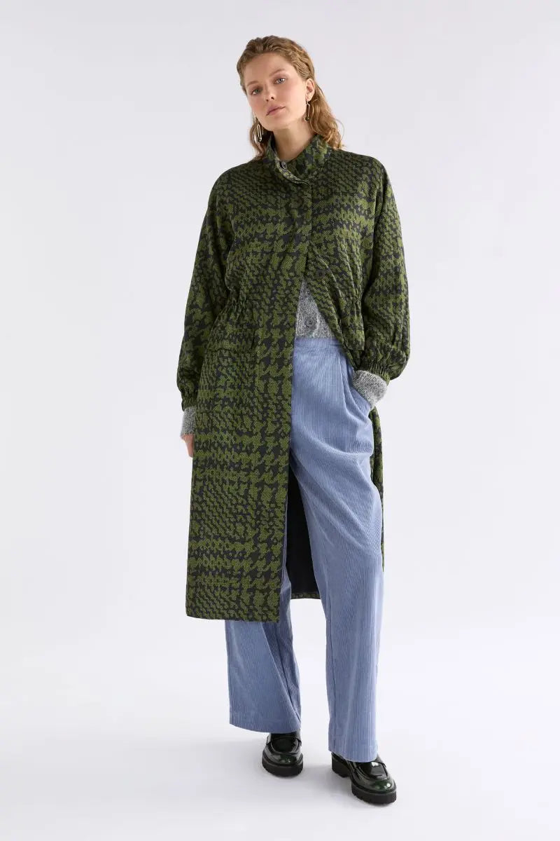 Elk the Label Mitte Coat in Portus Print