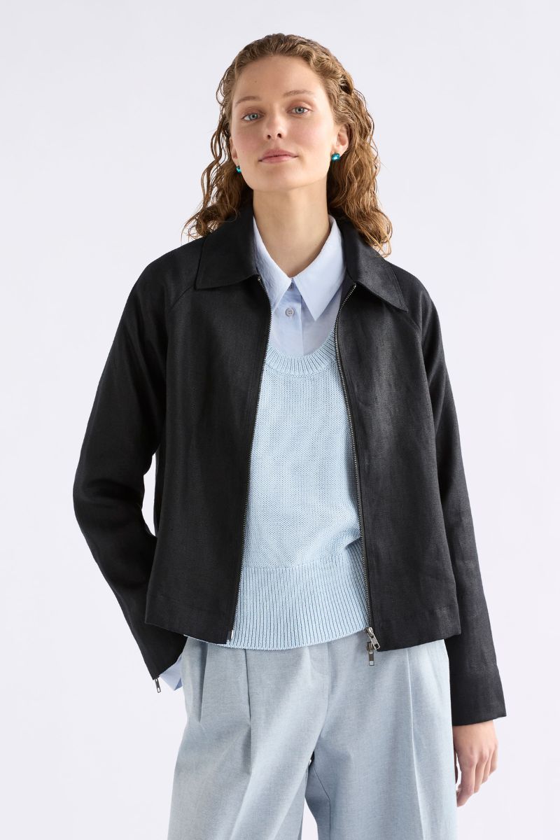 Altairs Jacket in Burnt Chocolate by ELK the Label