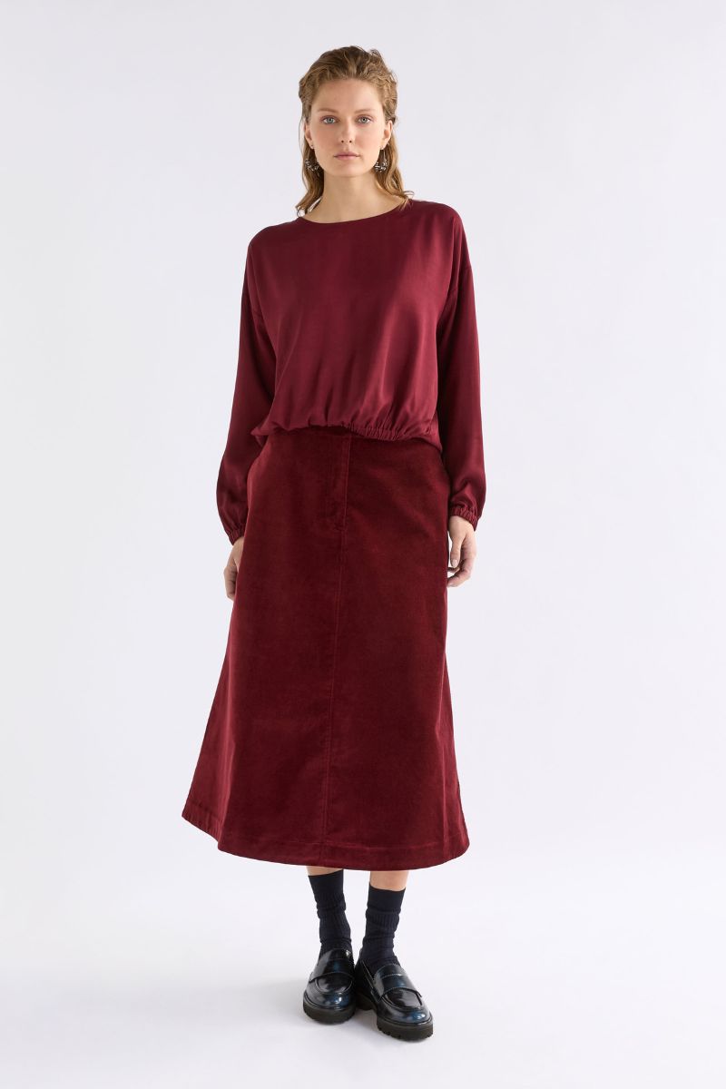 Altes Skirt in Merlot by ELK the Label
