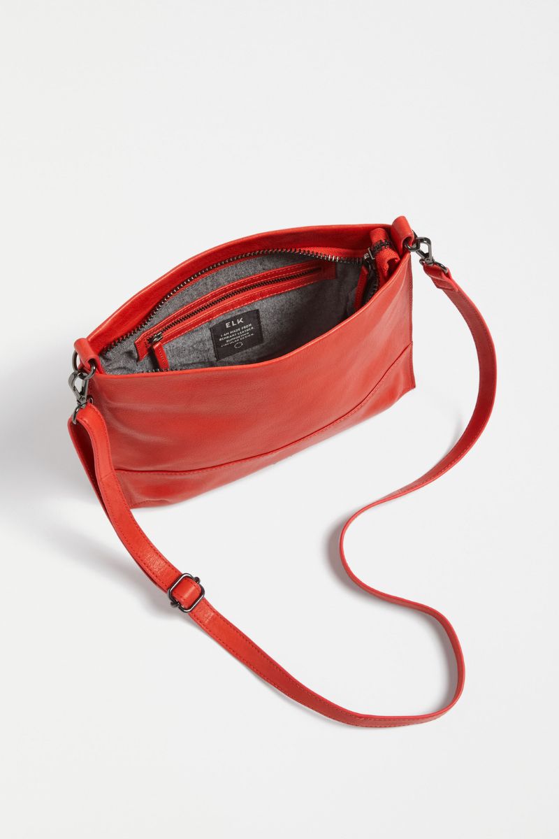 Dionn Crossbody in Sangria by ELK the Label closeup