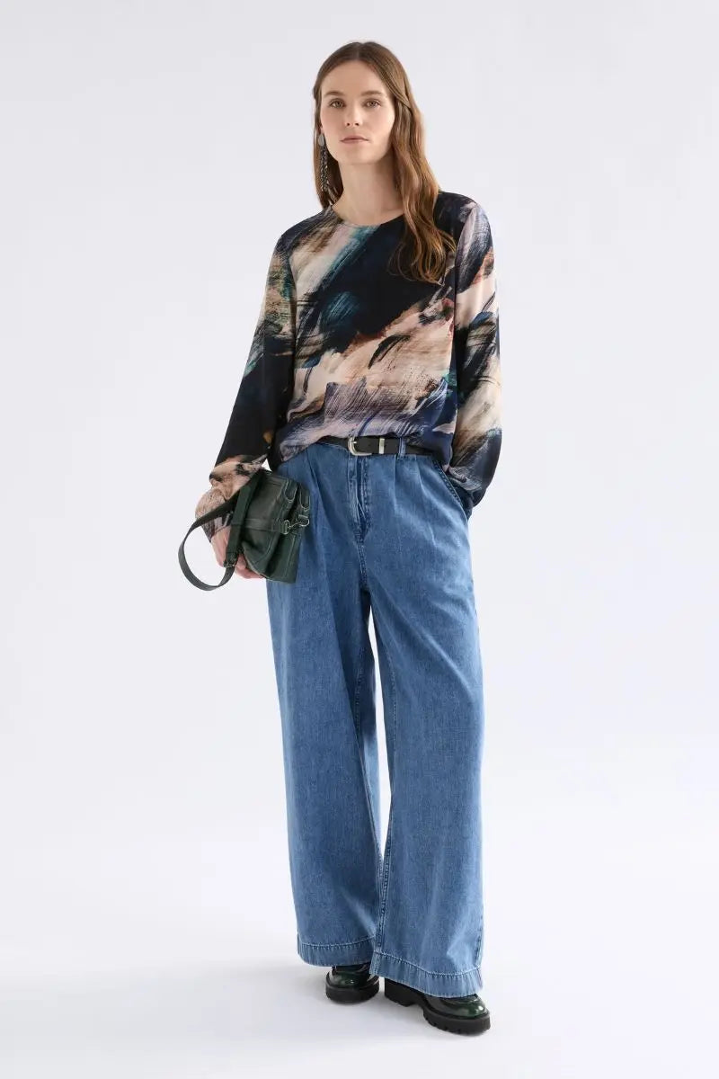 Woman wearing Sofi Top by ELK the Label styled
