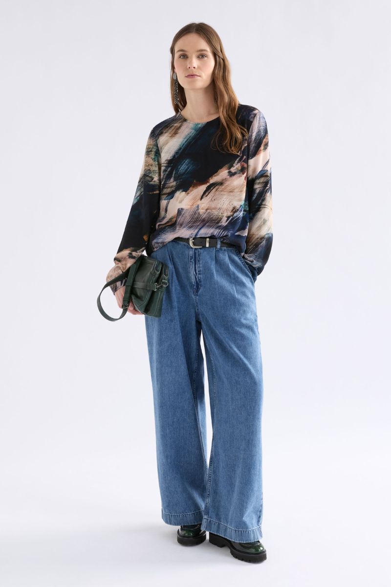 Woman wearing Sofi Top by ELK the Label styled