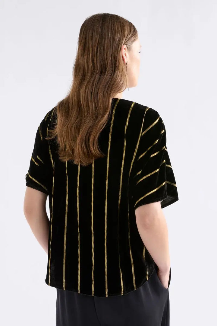 Woman wearing Lumii Top in [Colour] by Elk the Label back