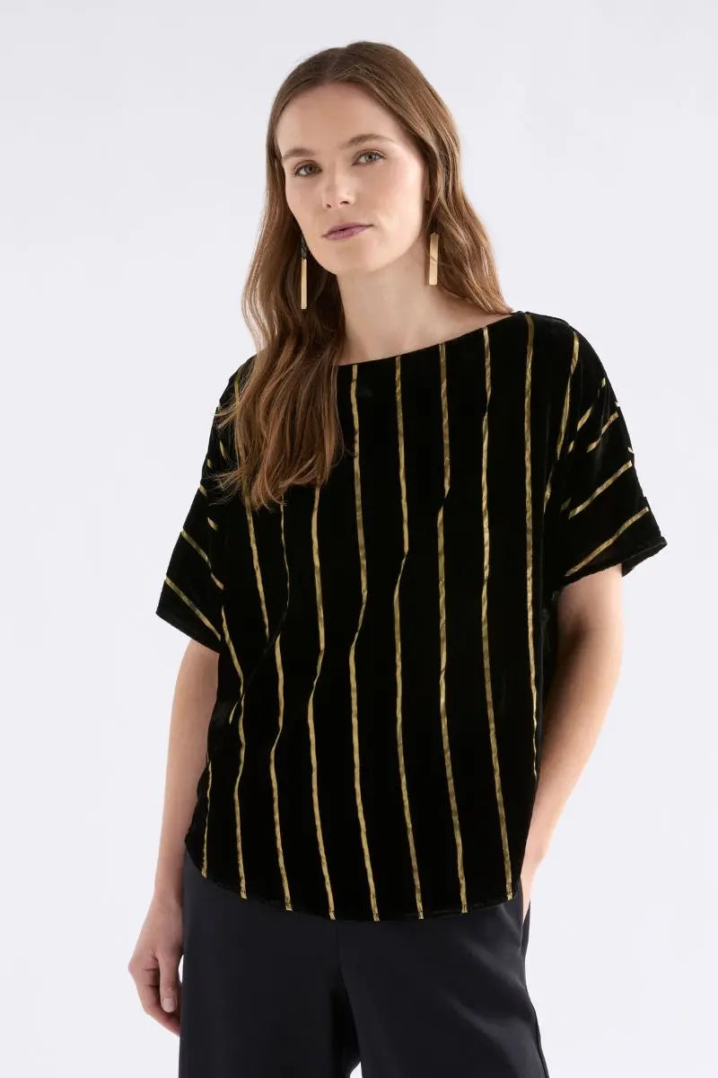 Lumii Top in Black by Elk the Label