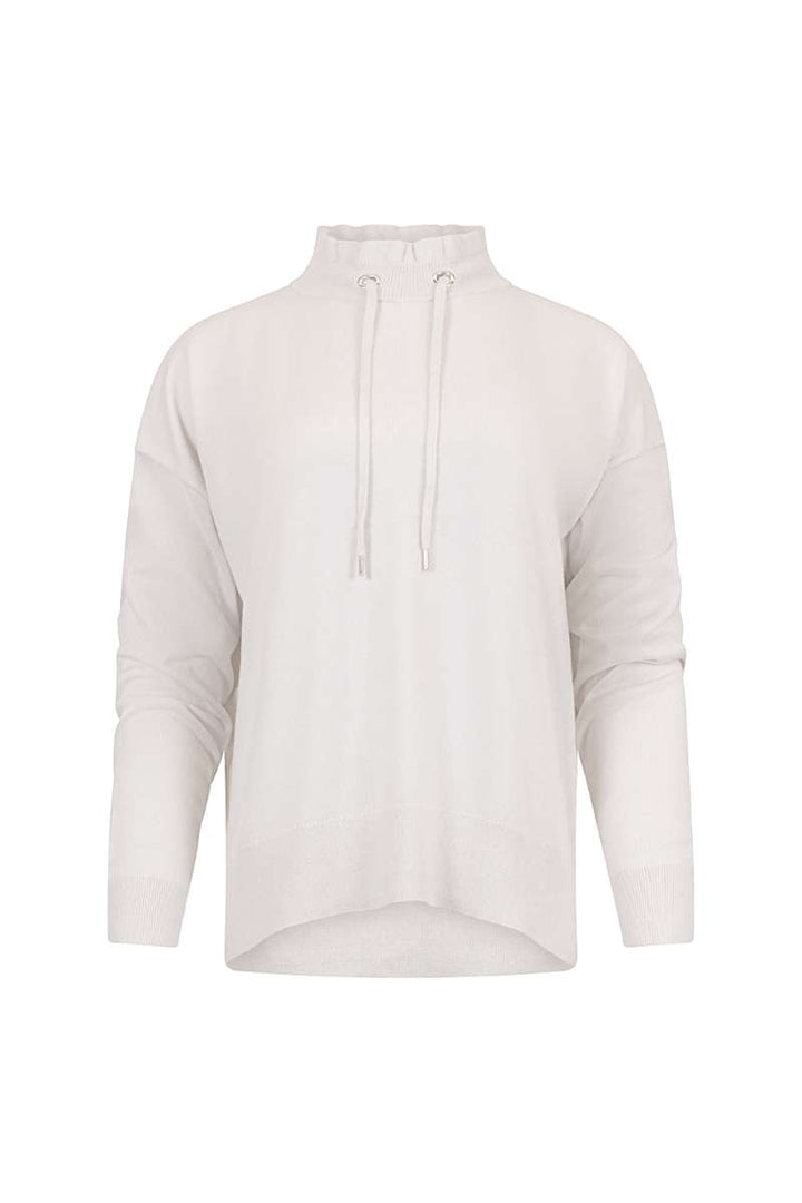 Everywear Drawstring Sweater 2 Colours MSK2521 by Madly Sweetly in Dusky Pink, size XS
