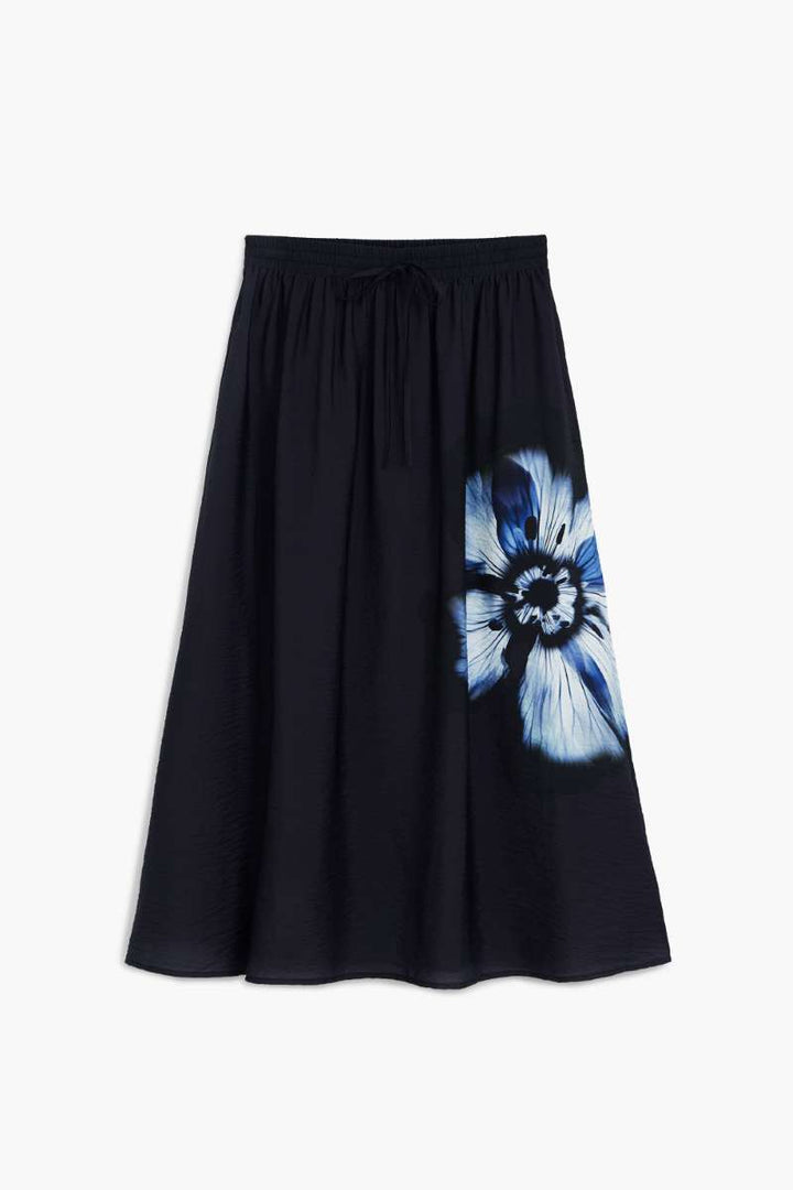 Fal Shantou Skirt in Black 24WWFW26 by Desigual