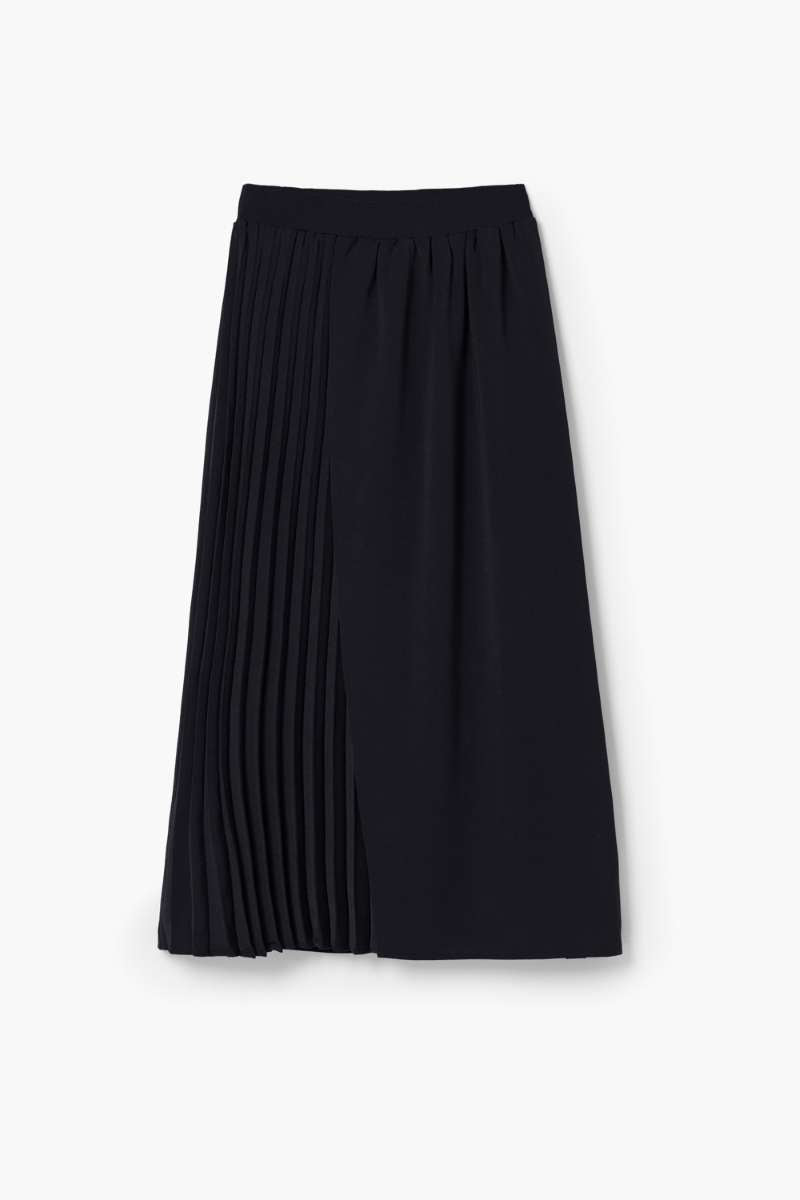 Fal Xining Skirt in Black 24WWFW25 by Desigual