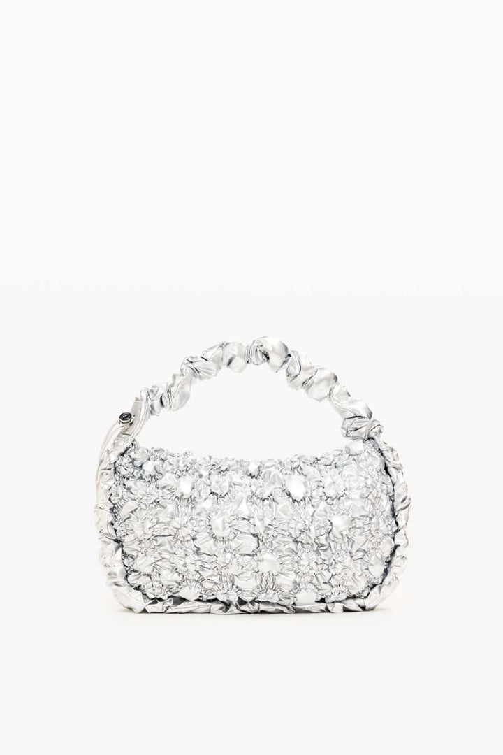 Flossy Eibar Bag in Silver 24WAXA18 by Desigual