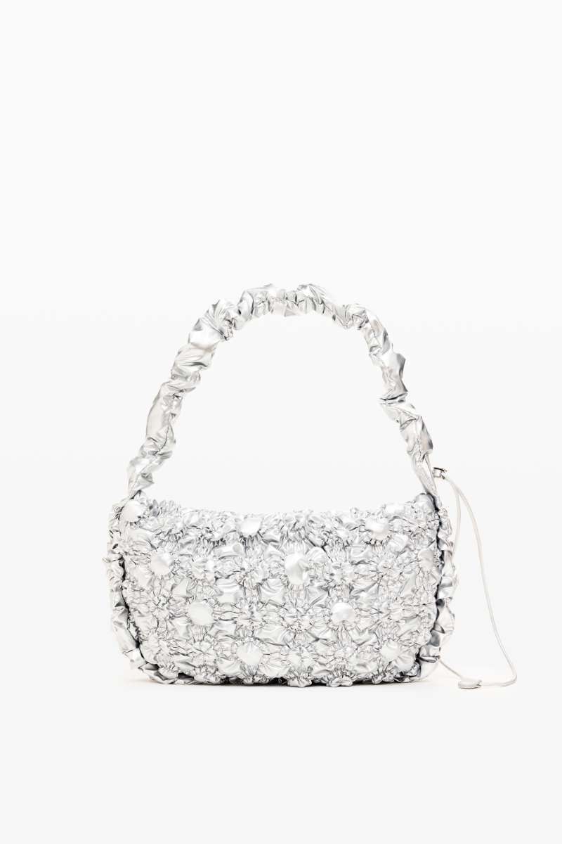 Flossy Eibar Bag in Silver 24WAXA18 by Desigual
