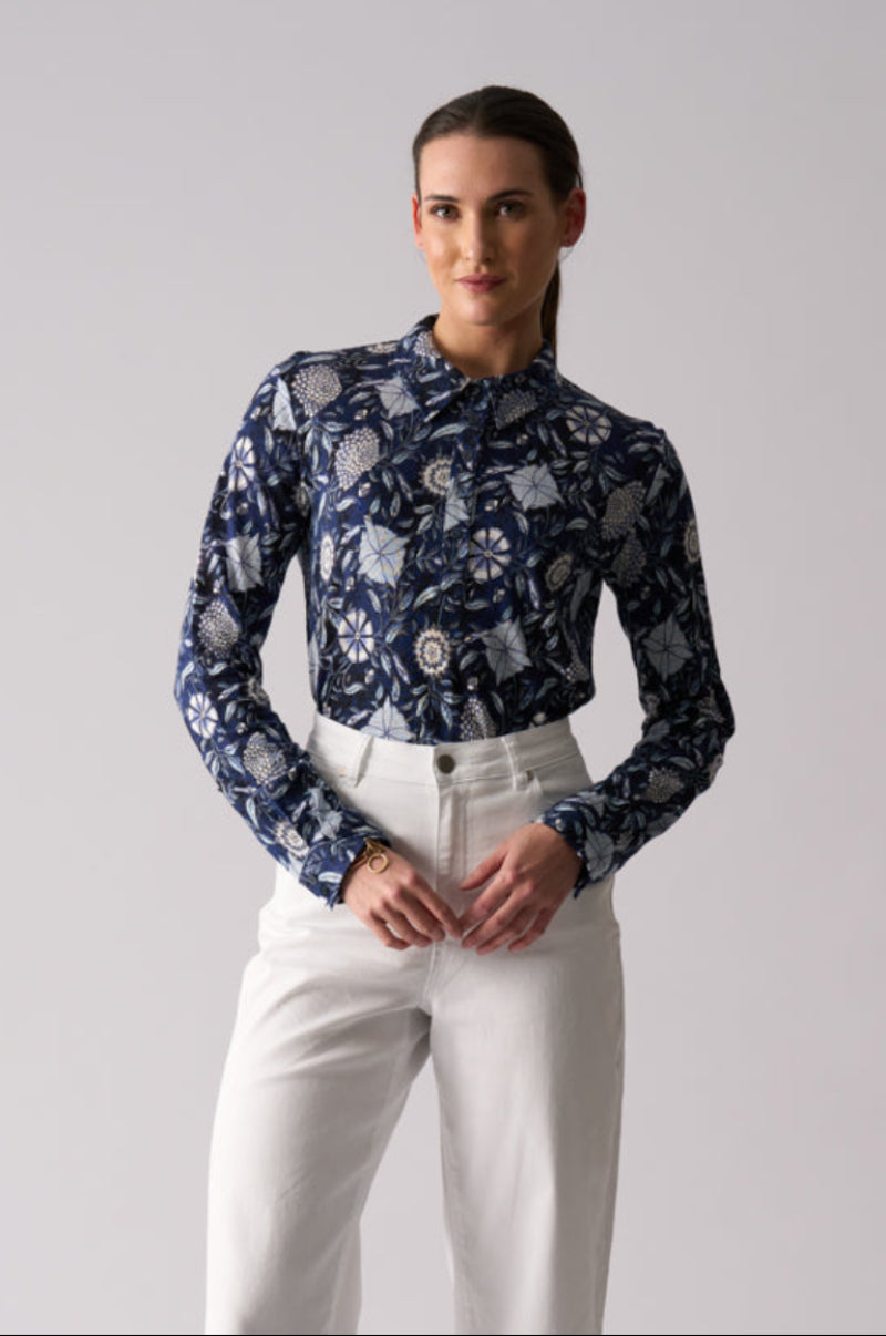 The Risky Business Top in Bali print by Foil