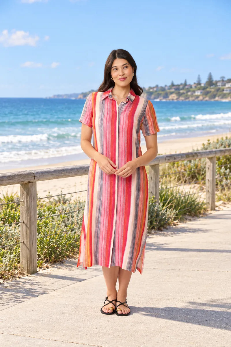 Foil Advanced Interaction Dress Sunset Stripe FO8296