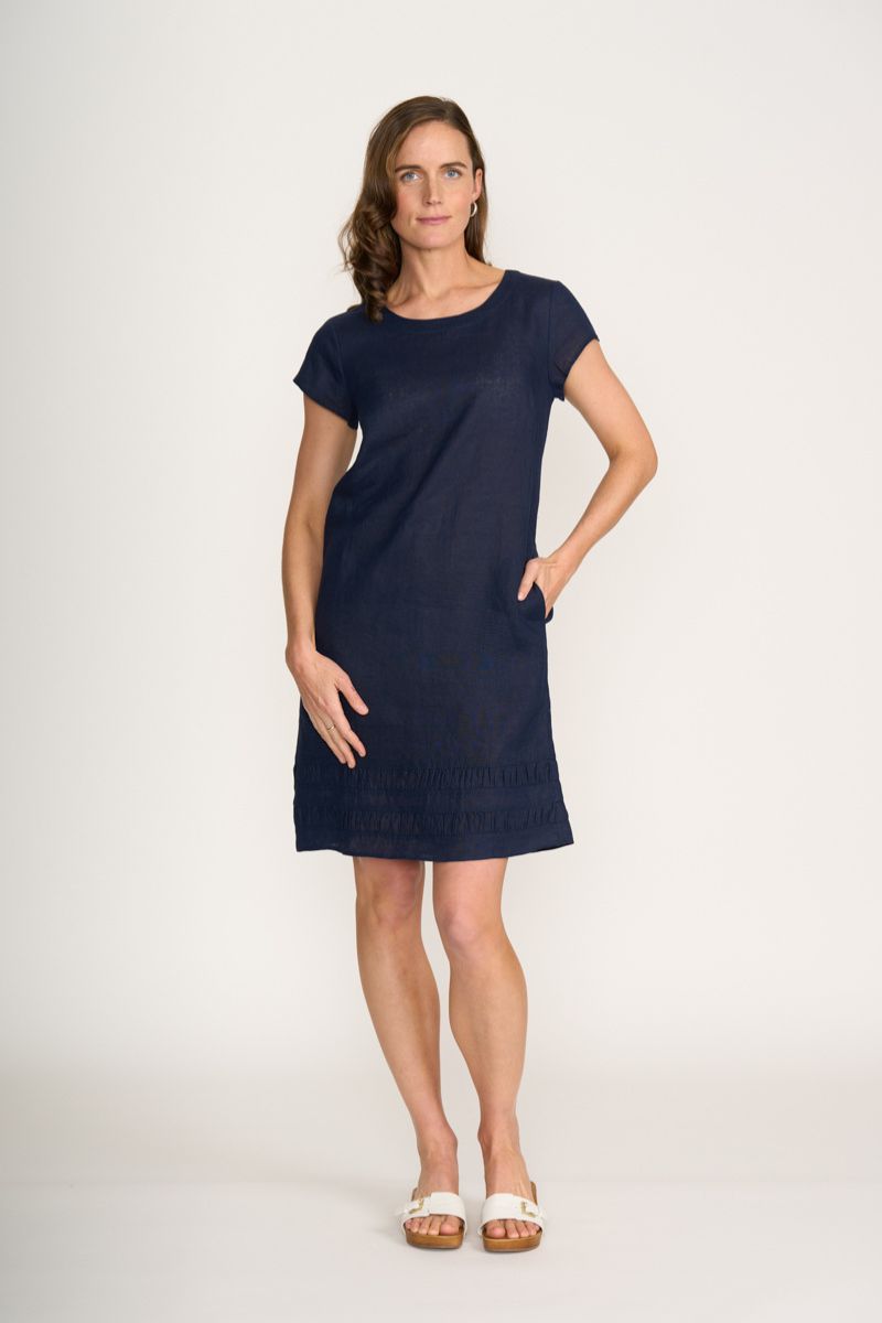 Foil Crowd Pleaser Dress Eclipse front view style FO8320