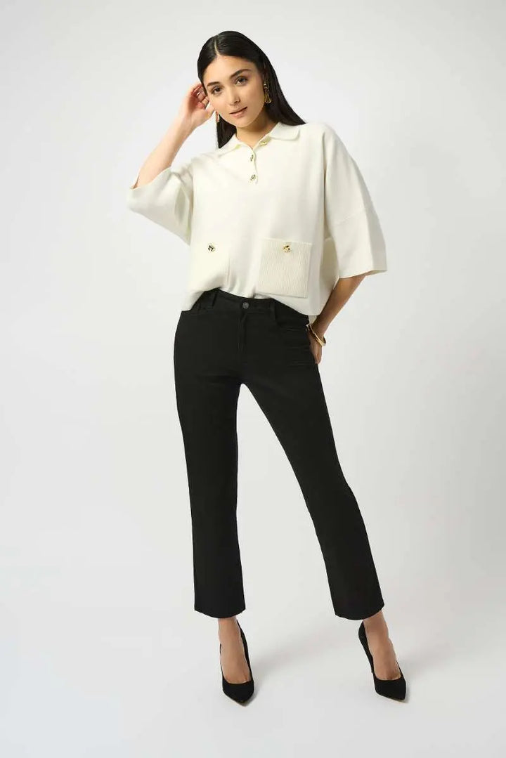 Joseph Ribkoff Featherweave slim fit jeans – flattering lightweight denim for women