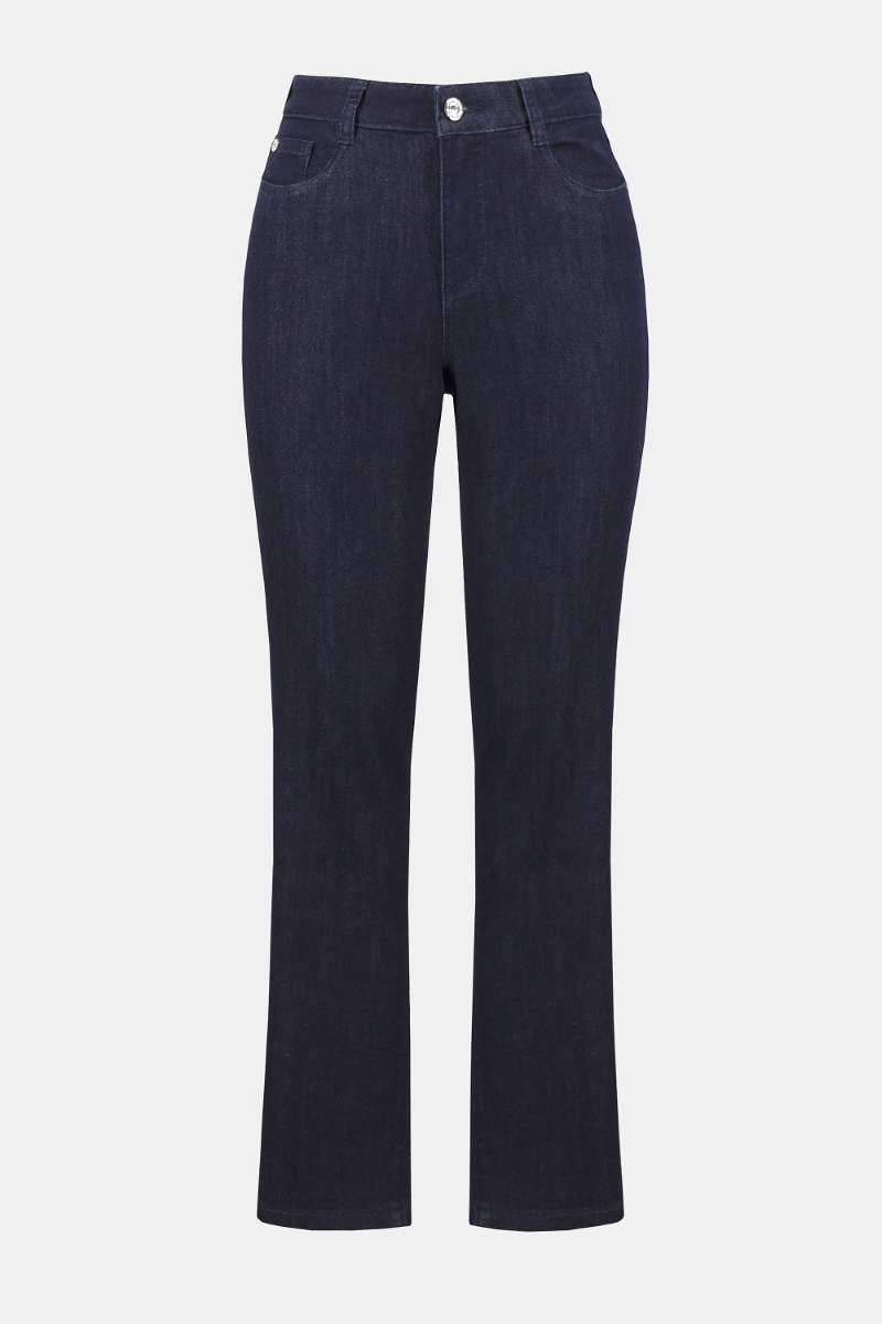 Jean slim stretch classique Gia en denim tissé plume en 251966 par Joseph Ribkoff 