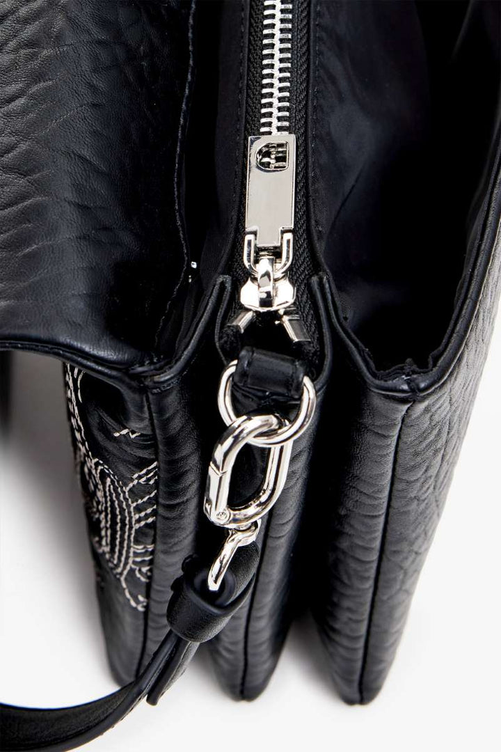 Goodall Dortmund Flap Bag in Black 24WAXP82 by Desigual