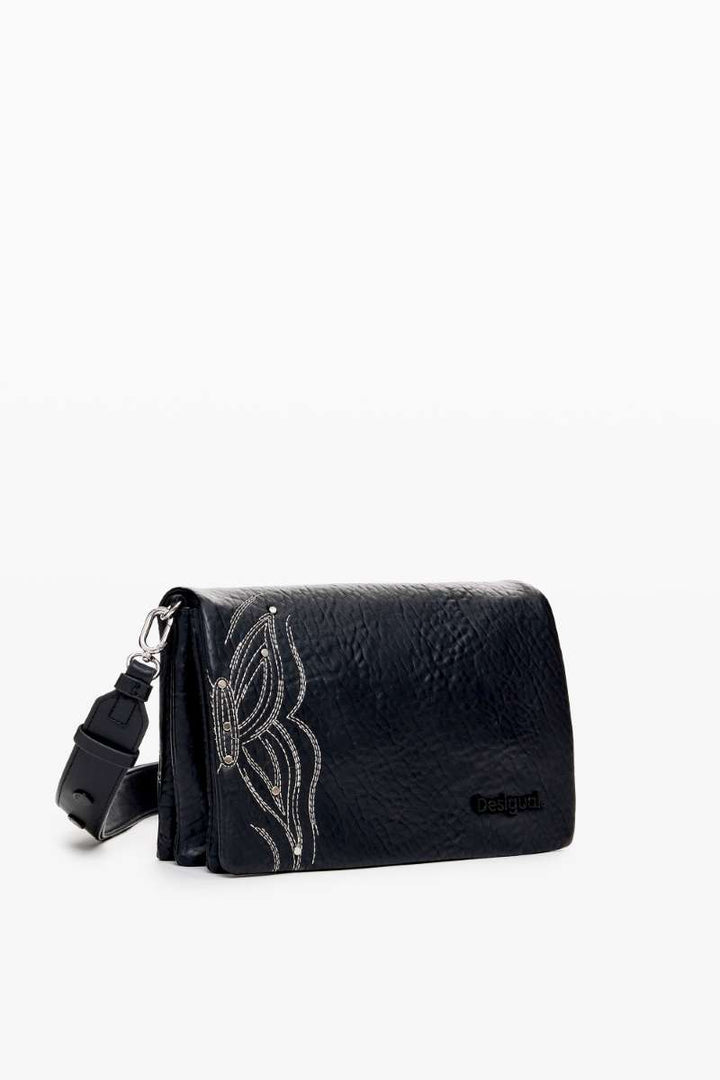 Goodall Dortmund Flap Bag in Black 24WAXP82 by Desigual