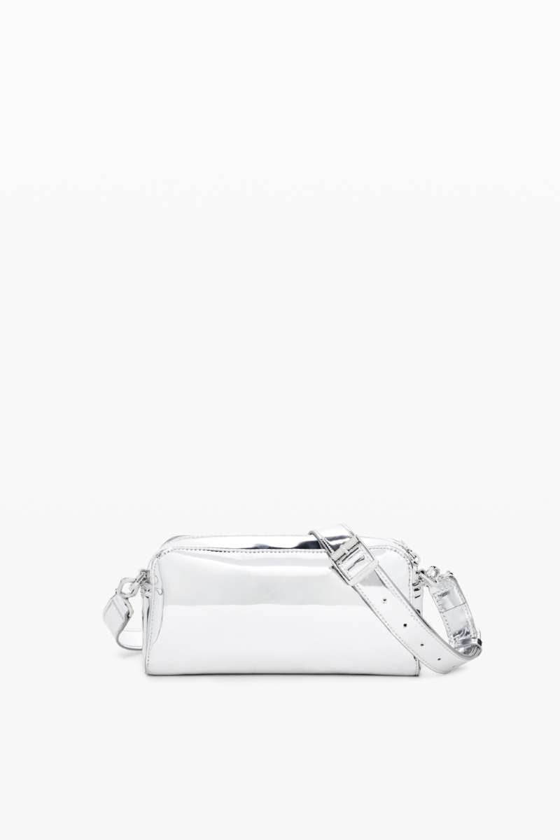 Half Logo Bag in Silver 24WAXP99 by Desigual