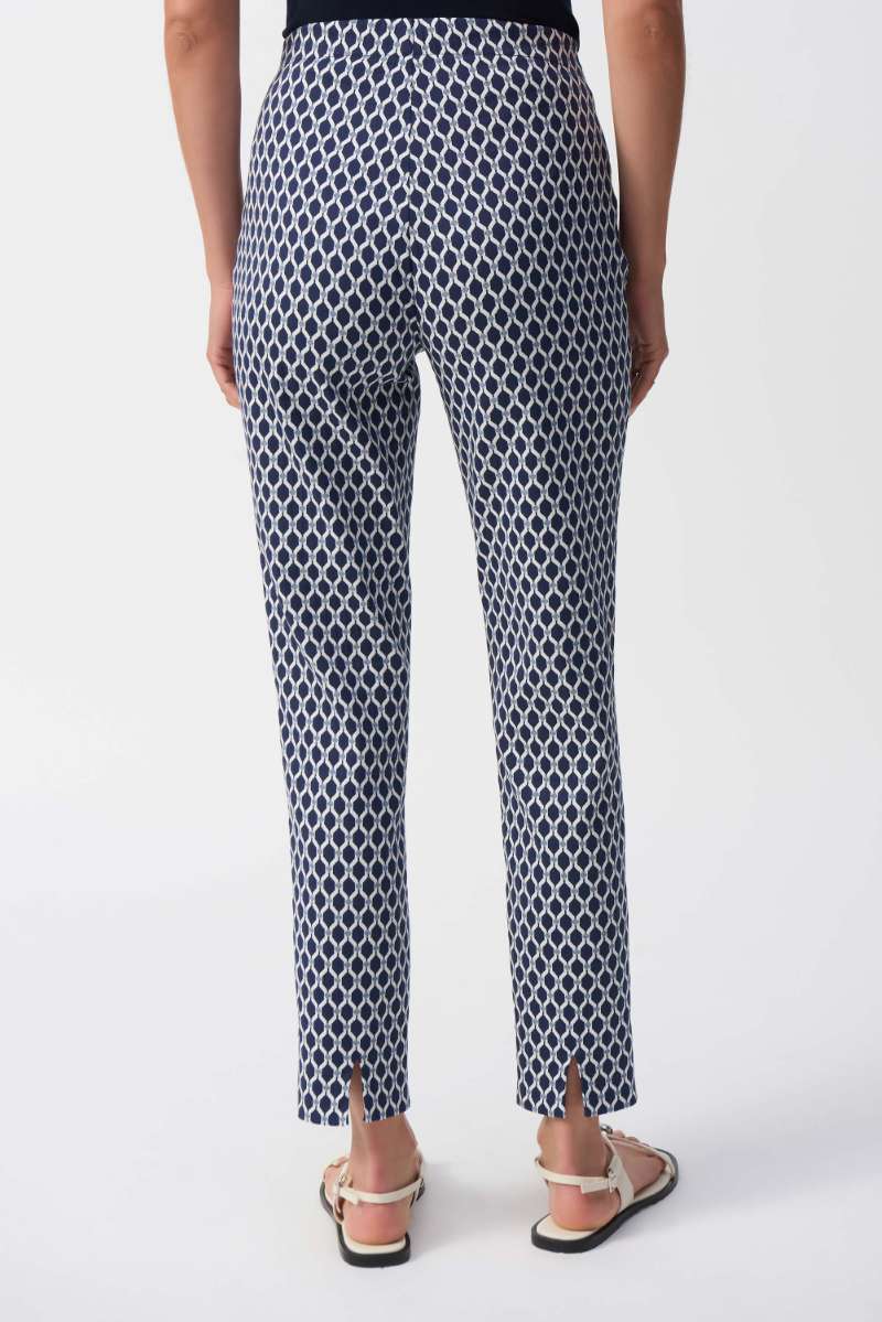 jacquard-geometric-print-slim-fit-pants-in-blue-white-joseph-ribkoff-back-view_1200x