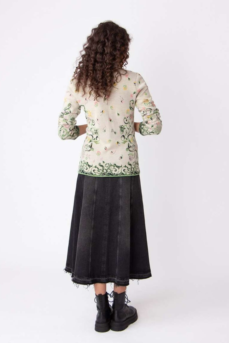 Jacquard Jacket, Illumination Pattern 242510 by IVKO