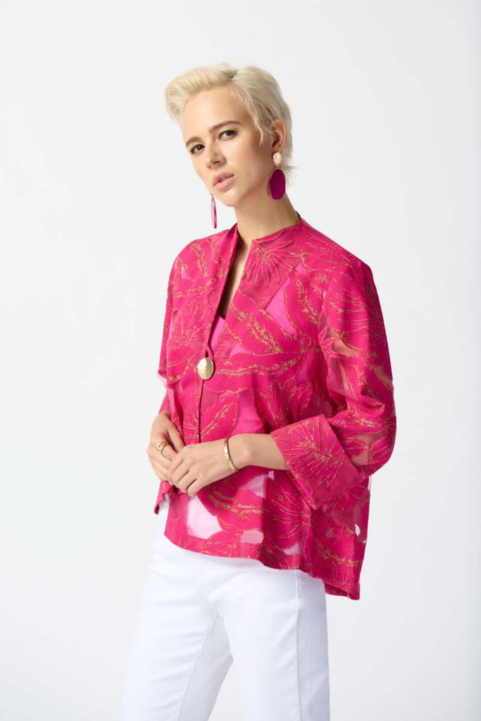 jacquard-tropical-print-swing-jacket-in-pink-gold-joseph-ribkoff-front-view_1200x