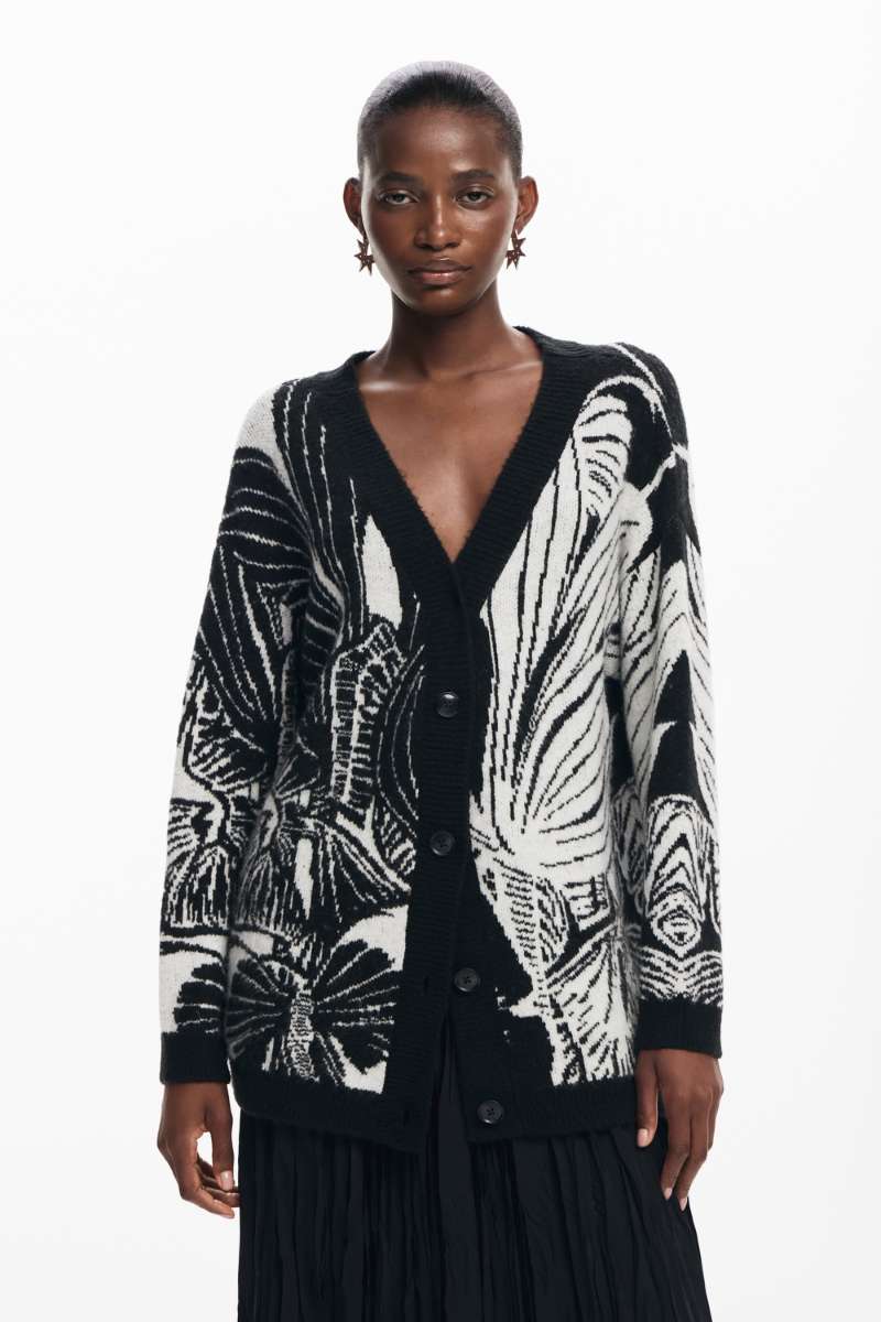 Jers Halifax Jacket in Black 24WWJF26 by Desigual