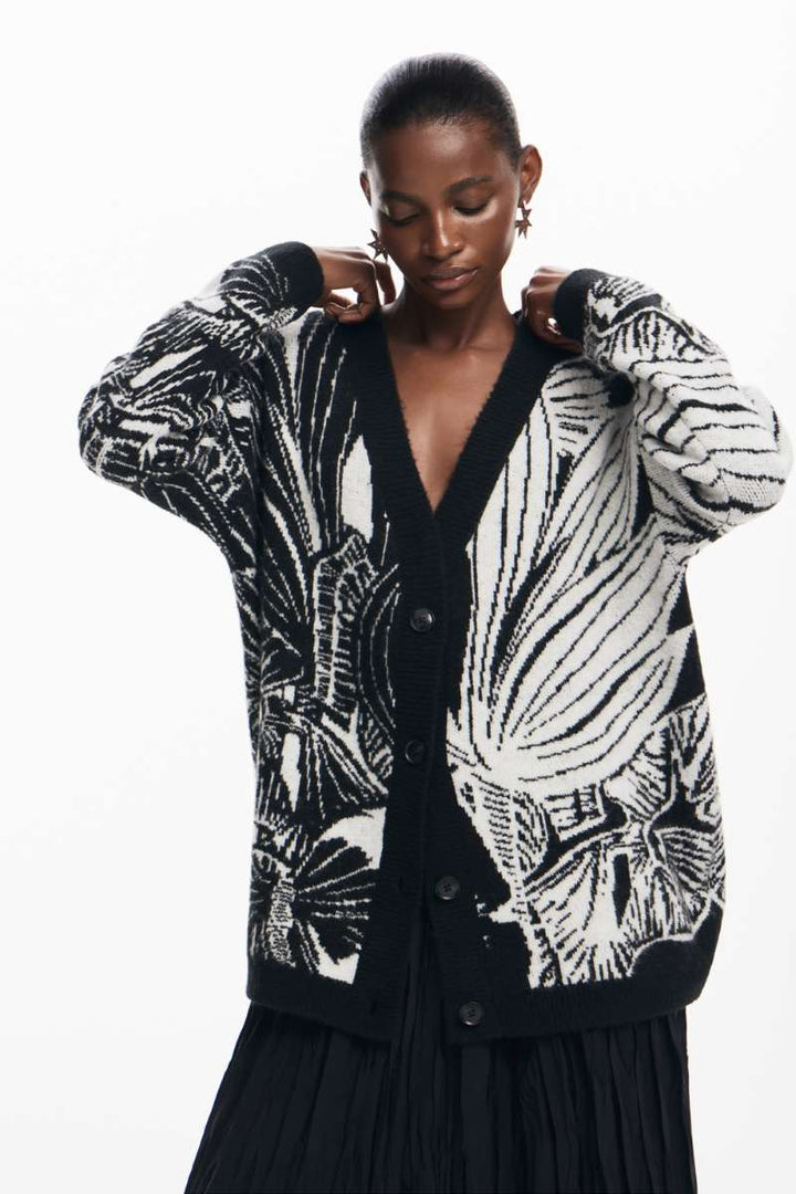 Jers Halifax Jacket in Black 24WWJF26 by Desigual