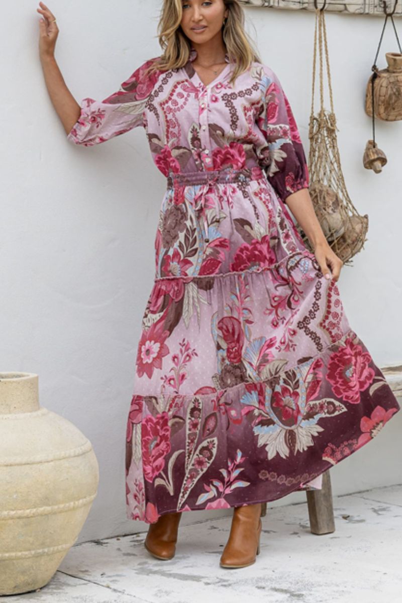 Woman wearing St Tropez Skirt in Multi by Joop & Gypsy front