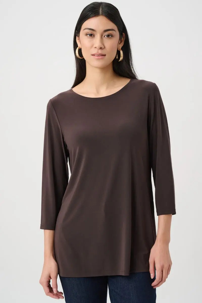 Silky Knit Straight Tunic by Joseph Ribkoff – 263926