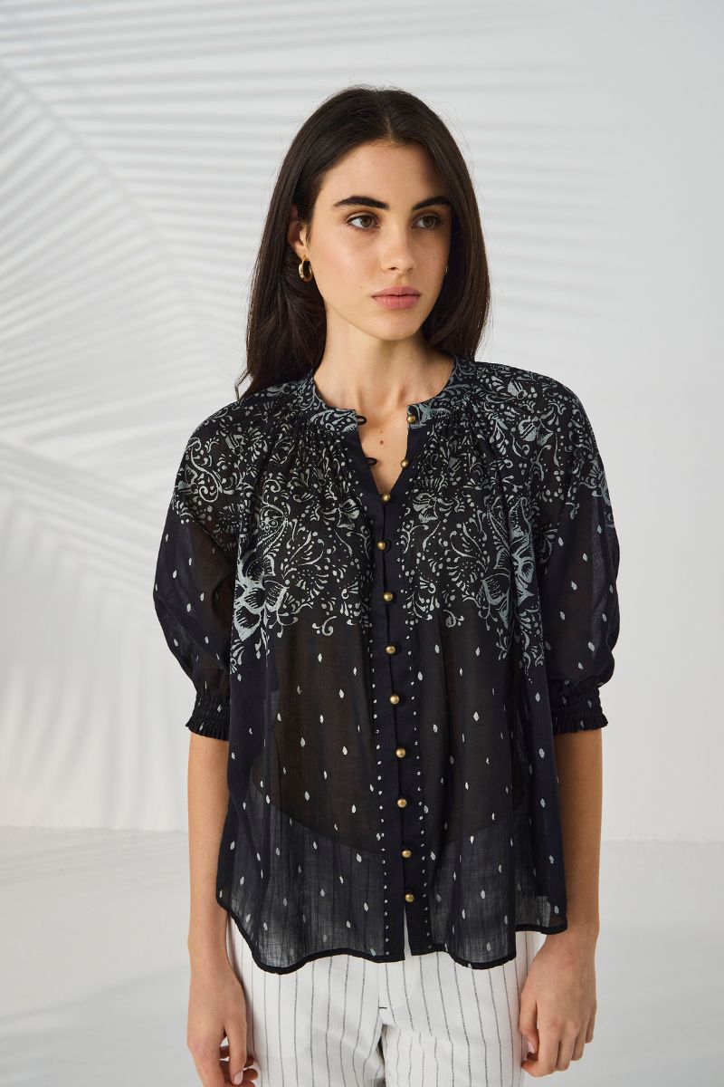 Novo Shirt in Black by Lania the Label – NLA4026