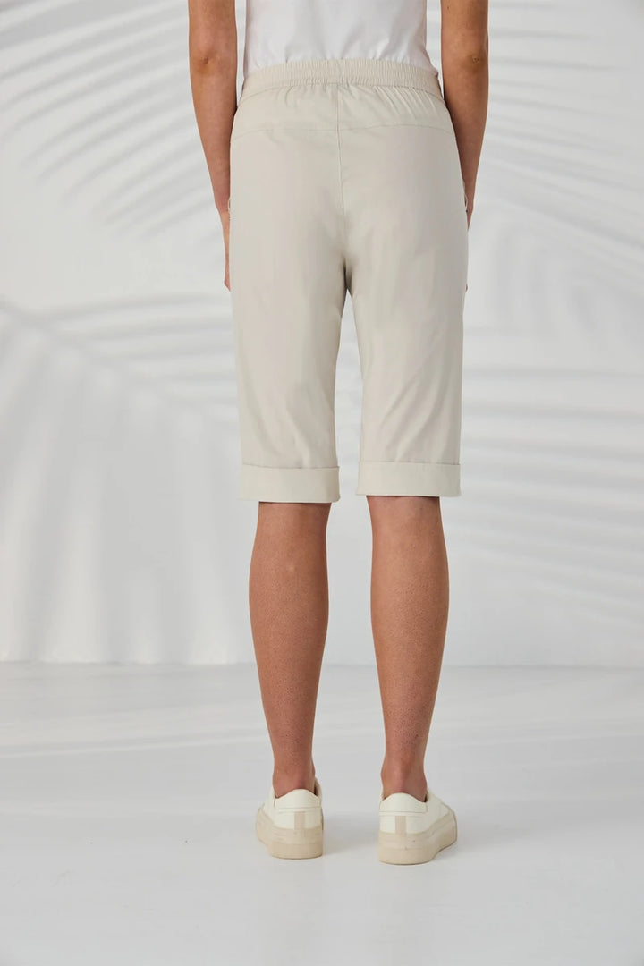 Lania The Label LTL Cuffed Short NAL2790C in Almond back view