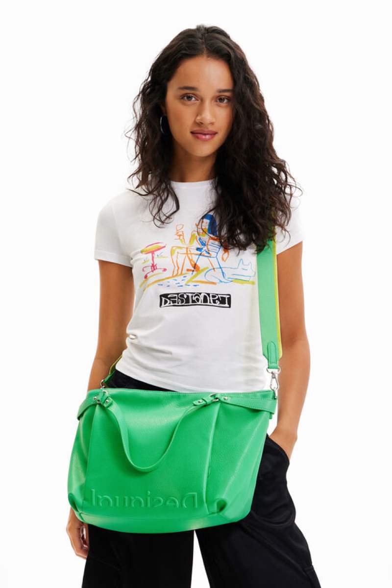 Desigual clearance green bag