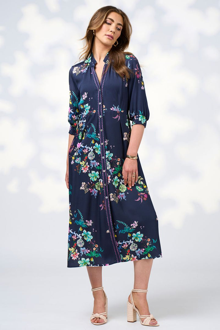 Loobie's Story La Bohème Shirt Dress Loobie’s Story in 8 / Indigo