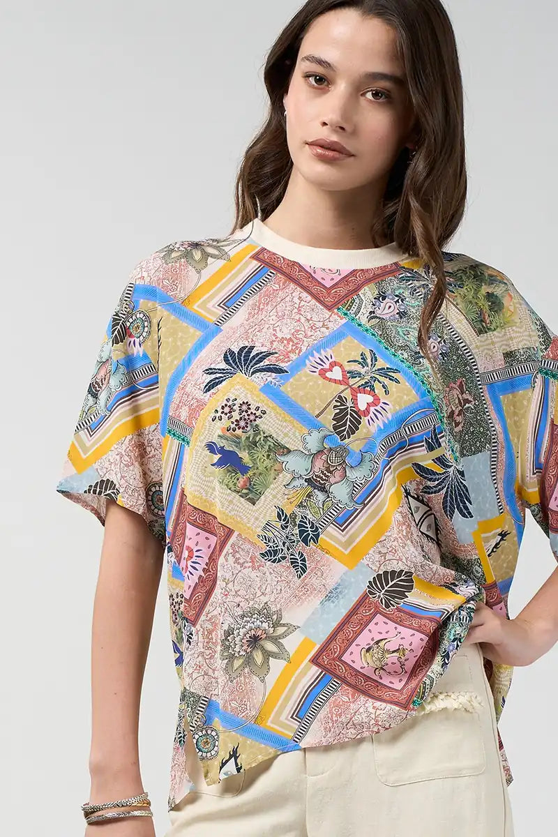 Loobie's Story Ceylon Top Multi LS3304