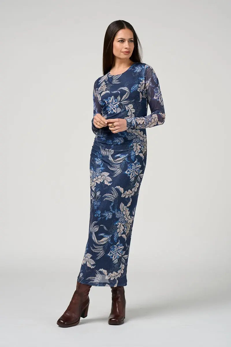 Casella Mesh Dress in Print by Loobie’s Story