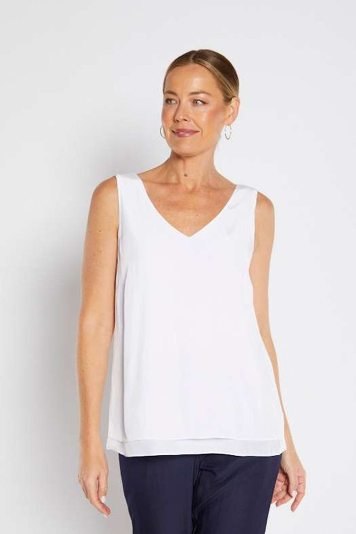 Lusture Tank DARTY.25 by Philosophy in Black, size 8