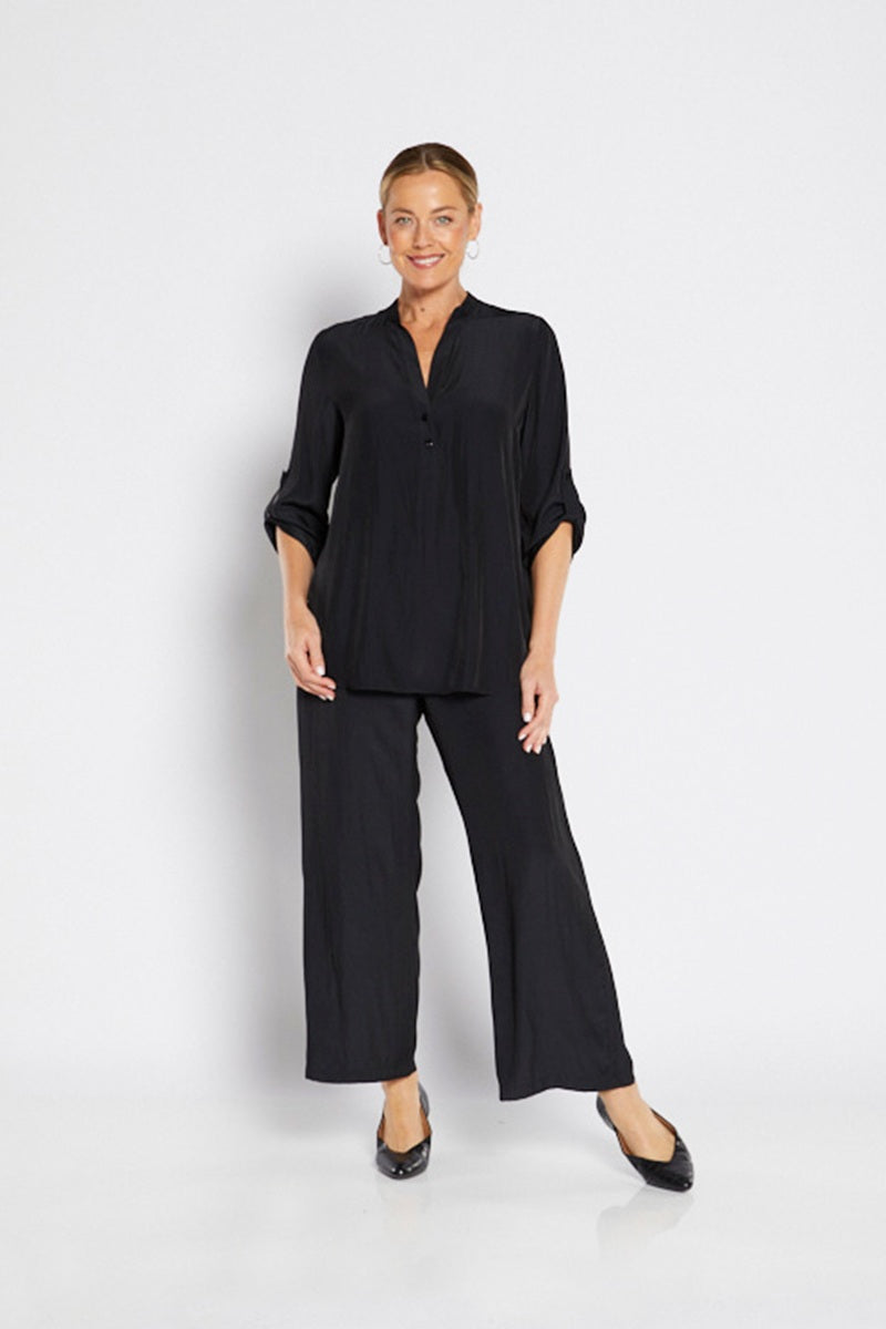 Lusture Wider Pant in Black VIOLIN.W25 by Philosophy