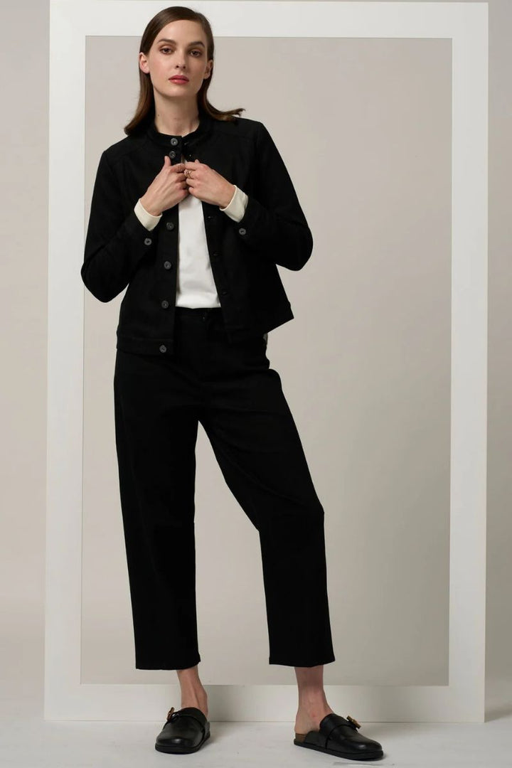 Madly Sweetly Diced pant black MS1568 styled outfit