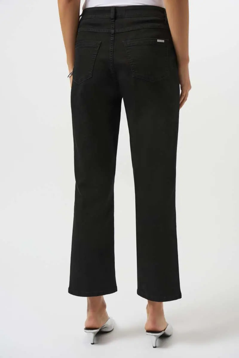 Margot Classic Straight Leg Featherweave Denim Jeans in 252926 by Joseph Ribkoff