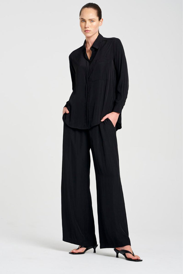 Mela Purdie Maxi Pace Pant F67 1940 in Black by MELA PURDIE in 6 / Black