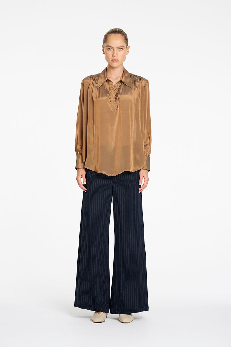 Atrium Blouse in Syrup by Mela Purdie – F623 8984