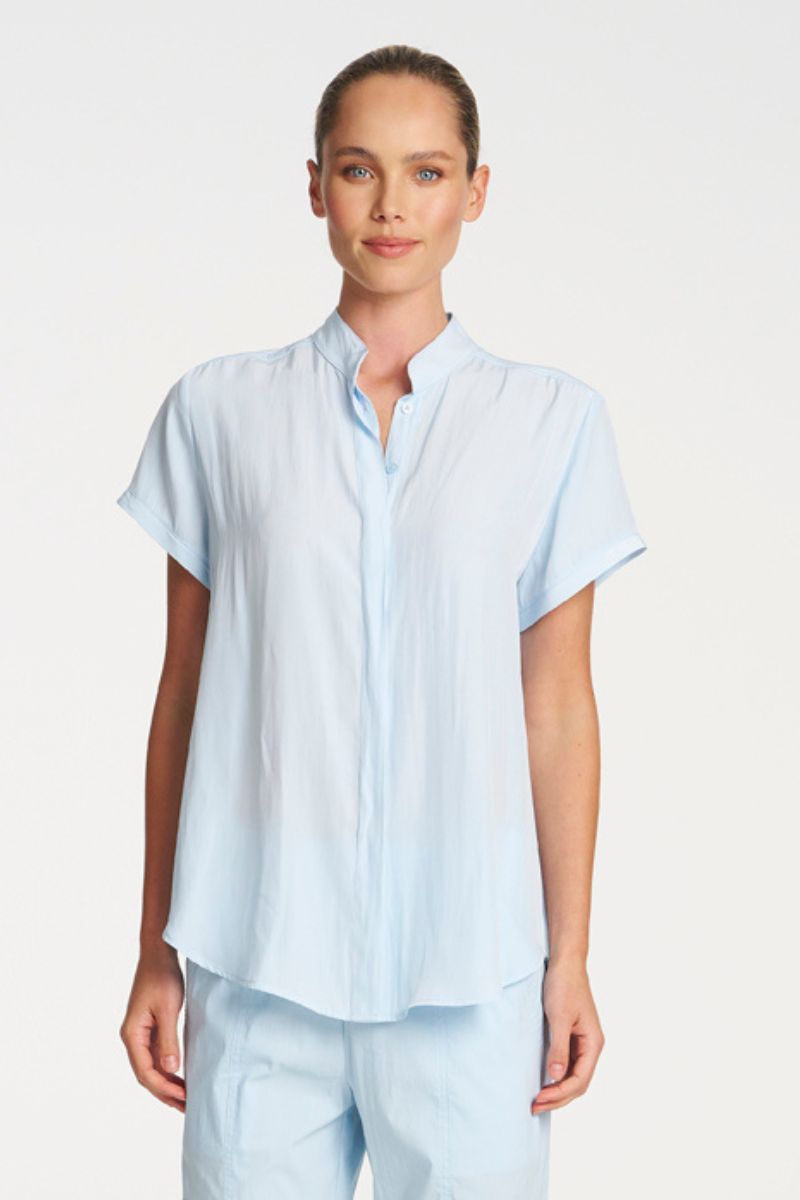 Soft Stand Shirt in Dream by Mela Purdie