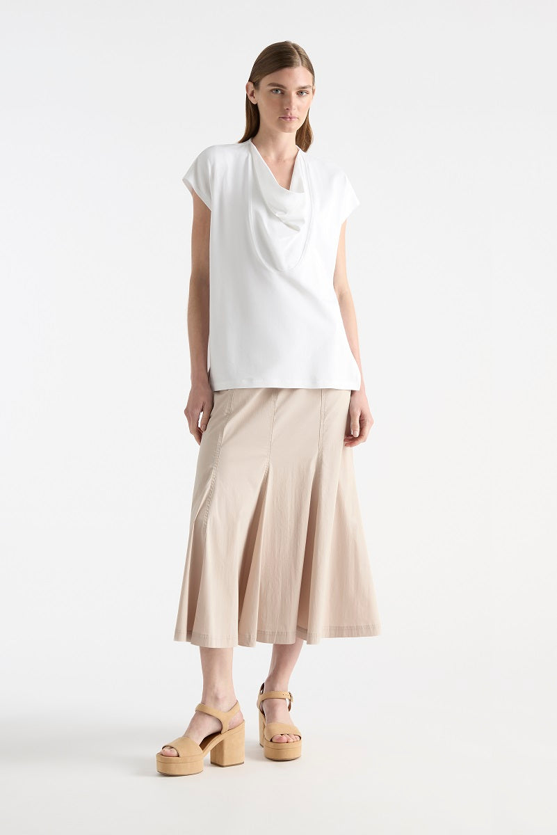 Fluid Shell in White F01 8369 by Mela Purdie