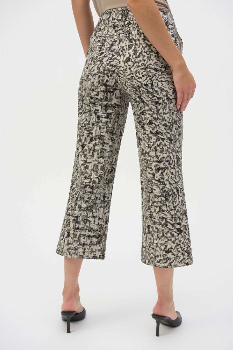 millennium-geometric-print-culotte-pants-in-beige-black-joseph-ribkoff-back-view_1200x