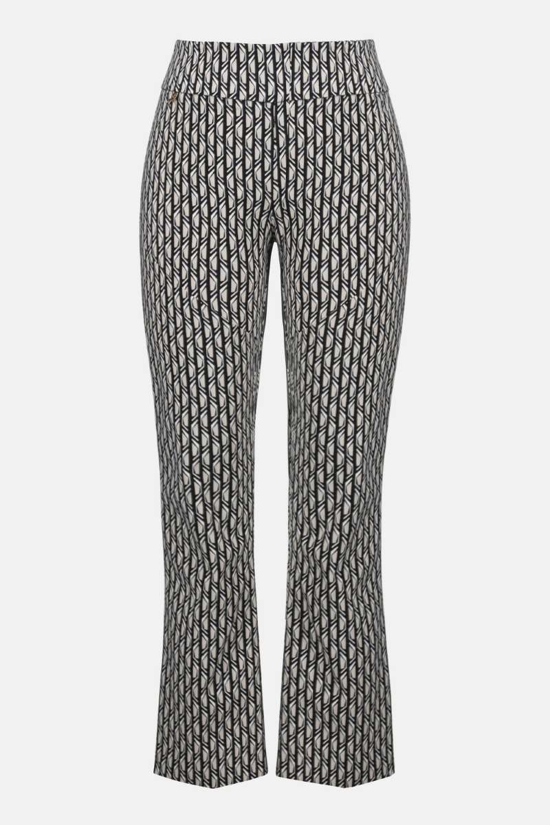 Millennium Print Straight Leg Pull-On Pants 253268