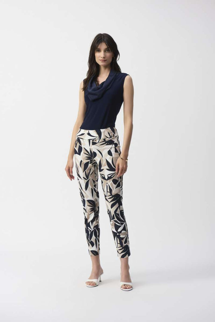 millennium-tropical-print-slim-fit-pants-in-vanilla-multi-joseph-ribkoff-front-view_1200x